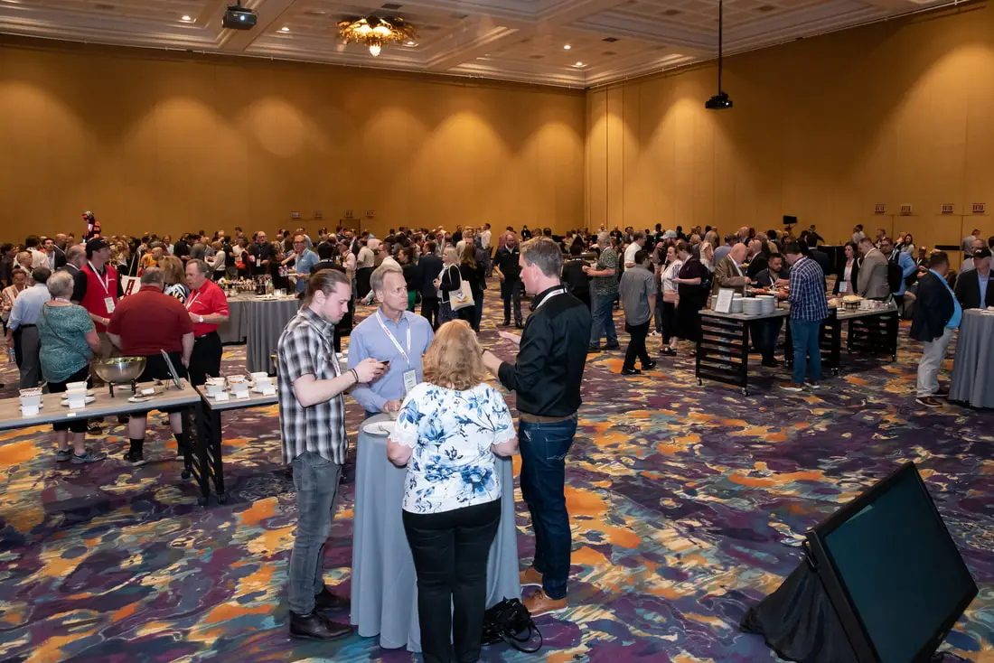 Members at an NPSA evening event