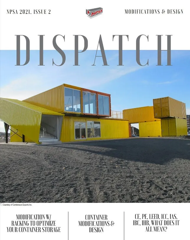 Cover of a past issue of The Dispatch, the NPSA newsletter
