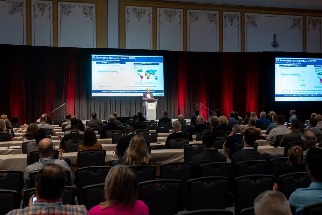 A keynote audience at the 2025 NPSA Conference & Trade Show in Las Vegas