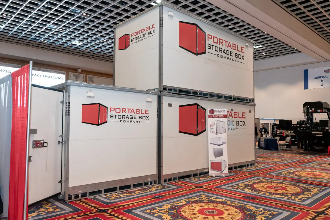 Portable units at the NPSA trade show